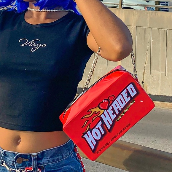 Red crossbody bag from Dollskill - Picture 6 of 6